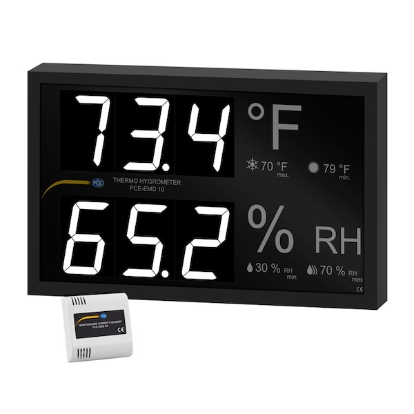 Digital Thermometer, 32.0 to 122.0 Degrees F